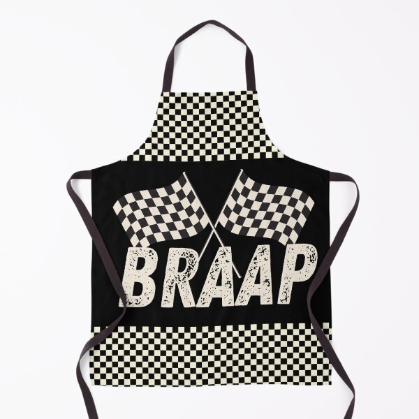Item preview, Braap Life Racing - Checkered Flag Motocross Style designed and sold by FieldHouseTees.