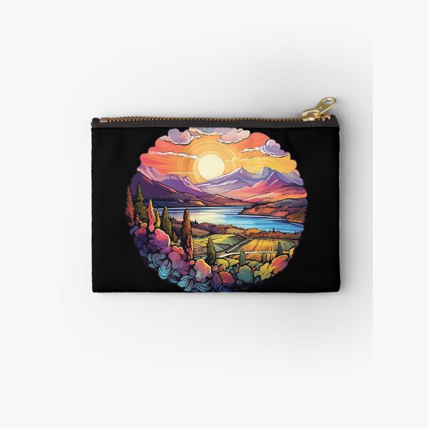 Item preview, Okanagan Valley British Columbia Psychedelic Landscape Art designed and sold by meganohm.