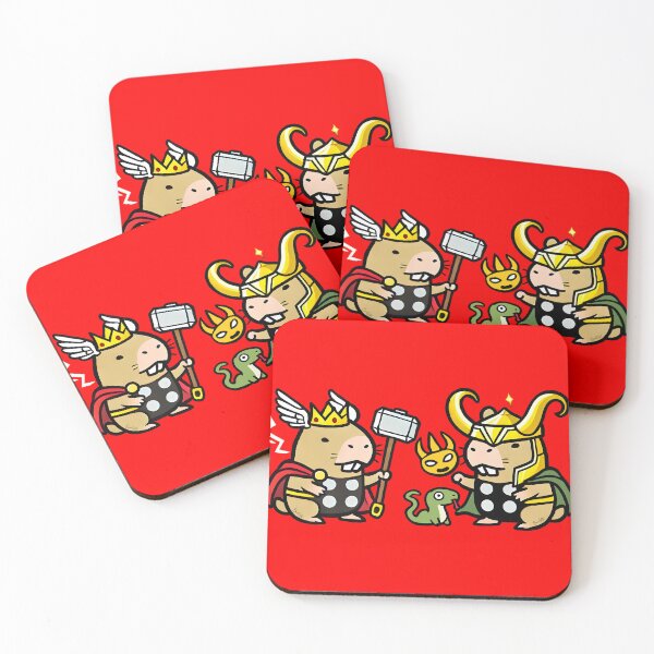 Item preview, Thor y Loki Capybara TIME! designed and sold by BonaVitaUW.