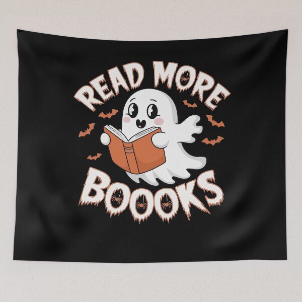 Item preview, Read More Booooks Cute Ghost Halloween designed and sold by PrintCrafting.