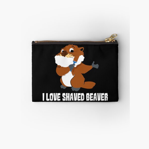 Item preview, I Love Shaved Beaver - Shave pun sarcasm designed and sold by anziehend.