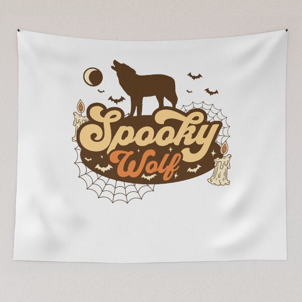 Item preview, Spooky Wolf Halloween designed and sold by PrintCrafting.