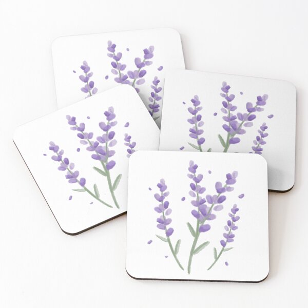 Item preview, Lavander wattercolor pattern designed and sold by Fridayscorner.