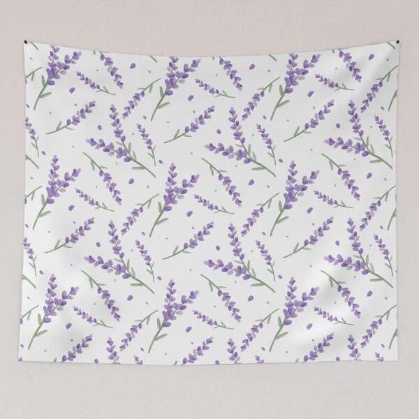 Item preview, Lavander wattercolor pattern designed and sold by Fridayscorner.