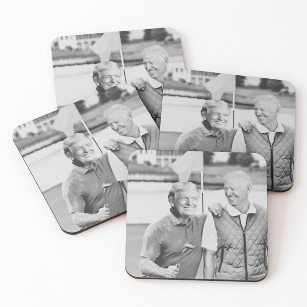 Item preview, Vintage photo of Biden x Trump golfing  designed and sold by Agapeart111.