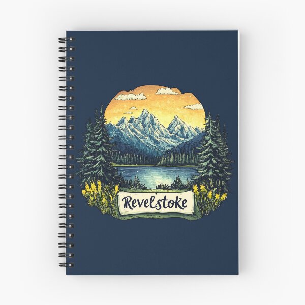 Item preview, Revelstoke British Columbia Rocky Mountains and River Scene designed and sold by meganohm.
