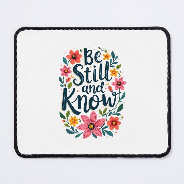 Item preview, Be Still and Know That I Am God Bible Verse designed and sold by Art-Jiyuu.