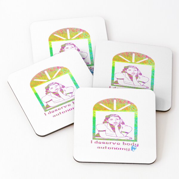 Item preview, I Deserve Body Autonomy Art designed and sold by Kalli Taub Art.