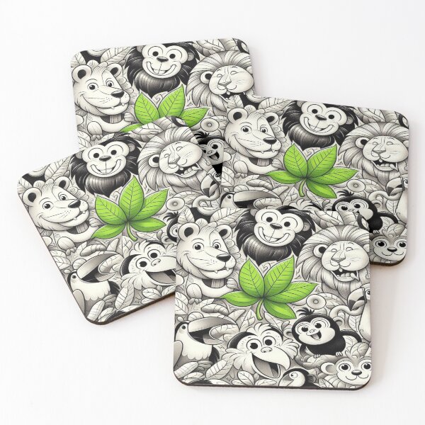Item preview, flashko88 Jungle Friends designed and sold by Imaginarium of Chaos falcon88 .