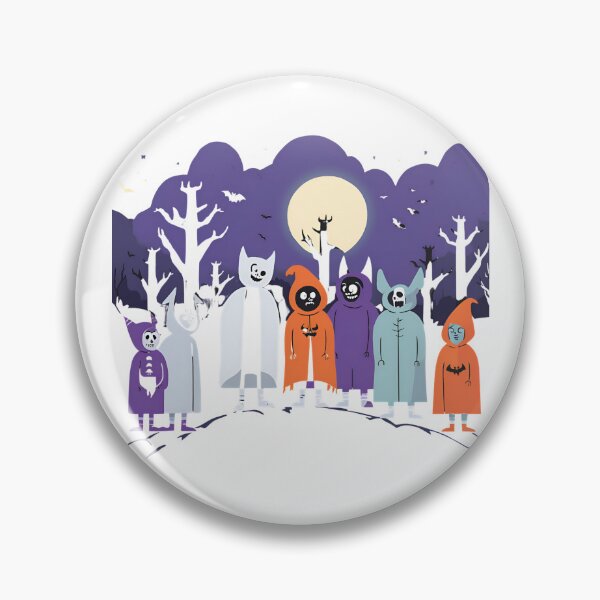 Item preview,  Halloween scary characters  designed and sold by ShopTwentyFour.