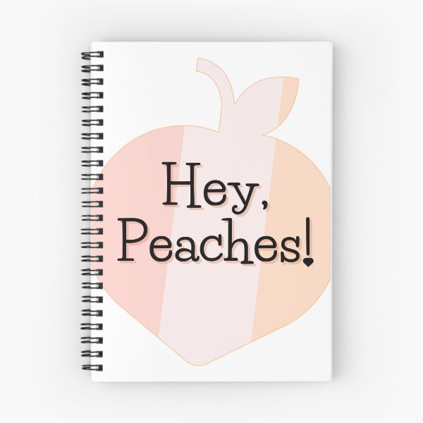 Item preview, Hey Peaches! Peach stripes and peach outline designed and sold by authorbrgoodwin.