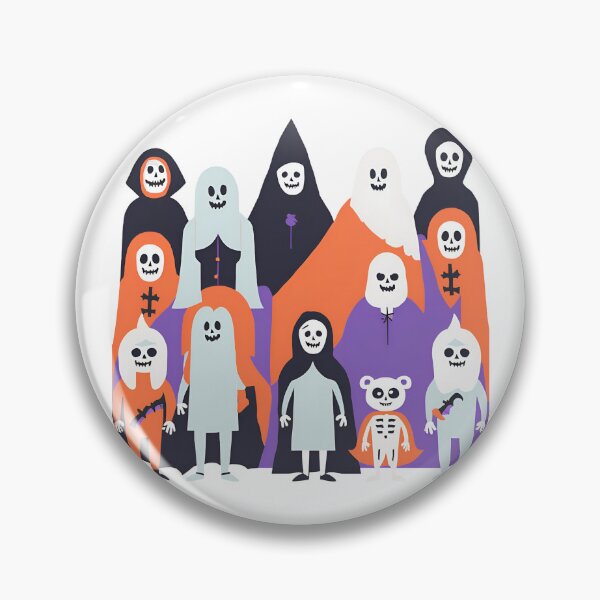 Item preview, Halloween scary characters  designed and sold by ShopTwentyFour.
