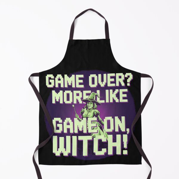 Item preview, Game Over? Geme On Witch designed and sold by MonaCreations.