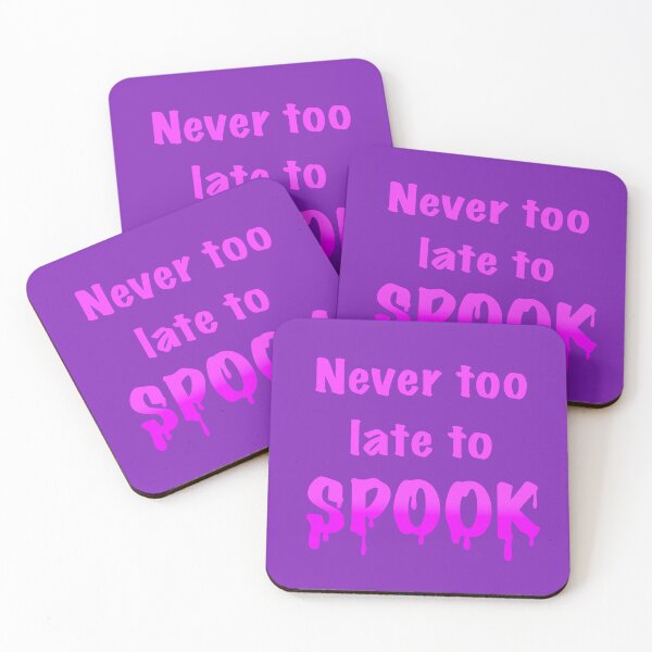 Item preview, “Never Too Late to Spook” designed and sold by bumblebreeart.