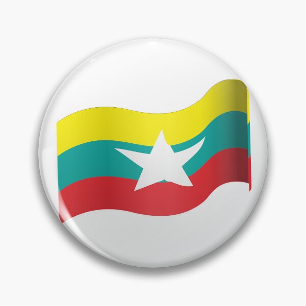 Item preview, Myanmar Flag designed and sold by HarveyHandcraftsandDesigns.