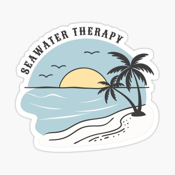 Item preview, Seawater Therapy Beach Lover designed and sold by Artepilo.