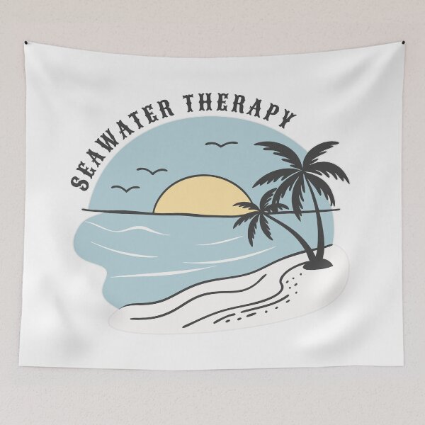 Item preview, Seawater Therapy Beach Lover designed and sold by Artepilo.