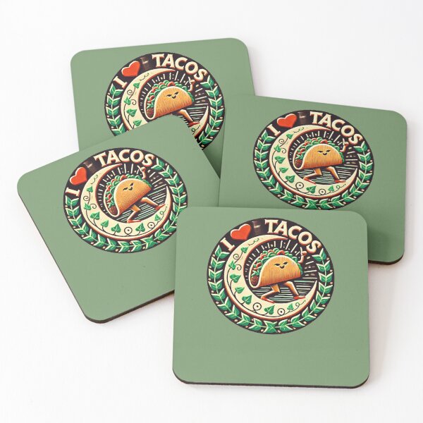 Item preview, I Love Tacos designed and sold by FrictionMaxxing.