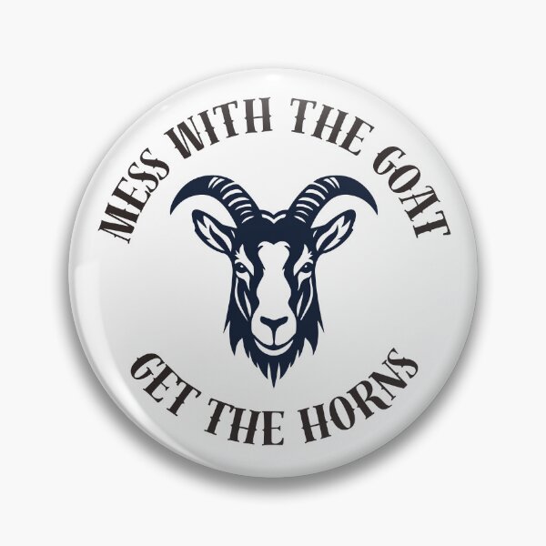 Item preview, mess with the goat, get the horns designed and sold by Libbi Adams.