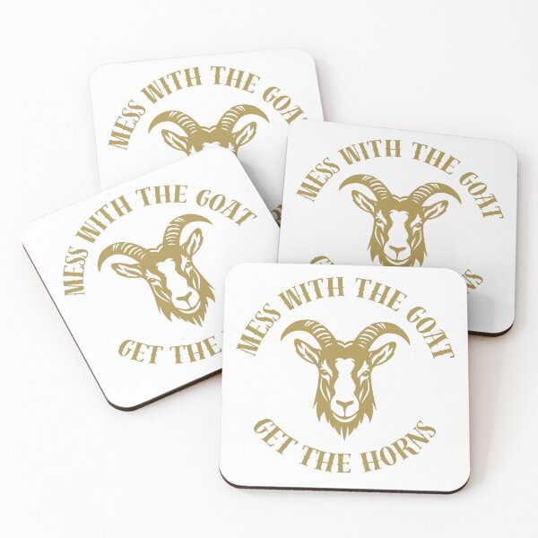 Item preview, mess with the goat, get the horns (gold) designed and sold by Libbi Adams.