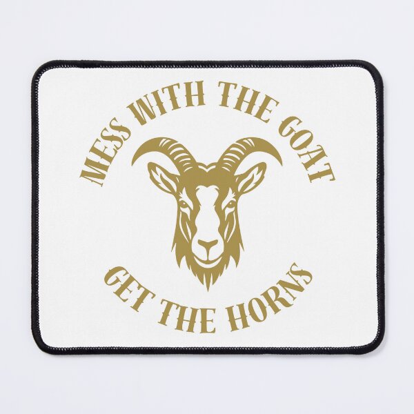 Item preview, mess with the goat, get the horns (gold) designed and sold by Libbi Adams.