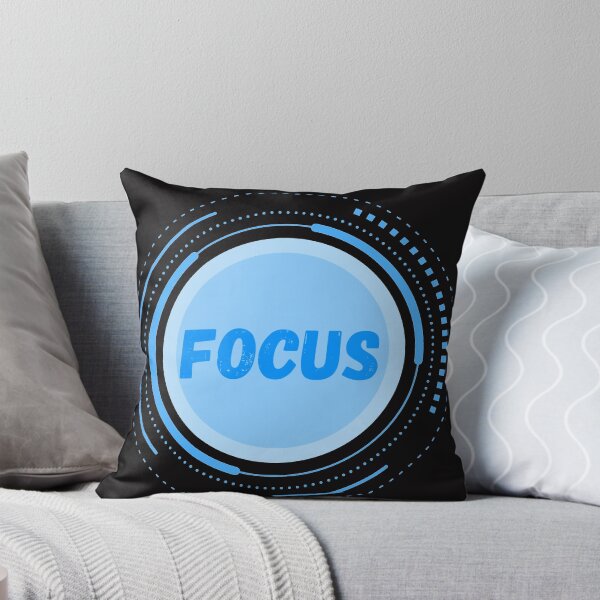 Item preview, Focus blue abstract design designed and sold by Kalpa.