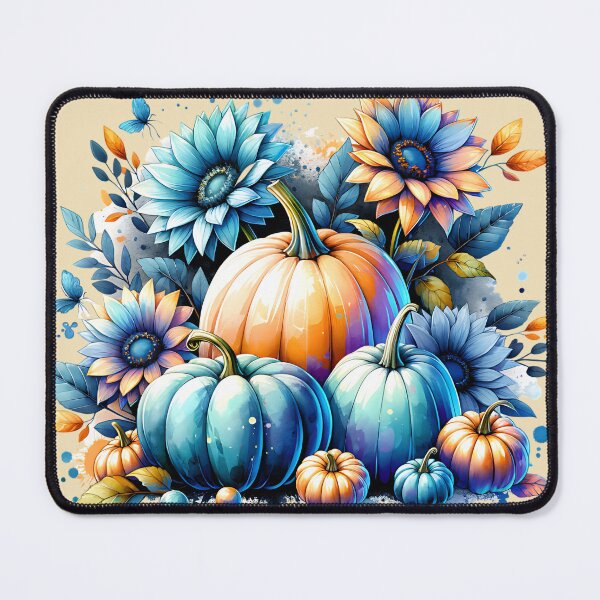 Item preview, Blue Harvest Pumpkins designed and sold by I-I-Trading-Co.