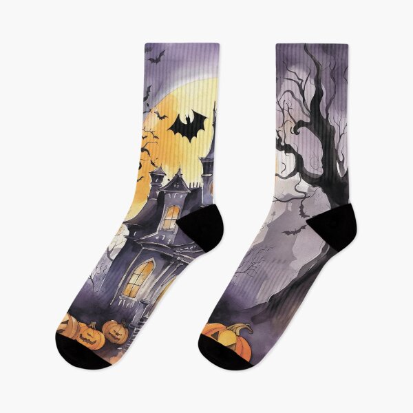 Item preview, Scary castle at night. designed and sold by MagelliShop.