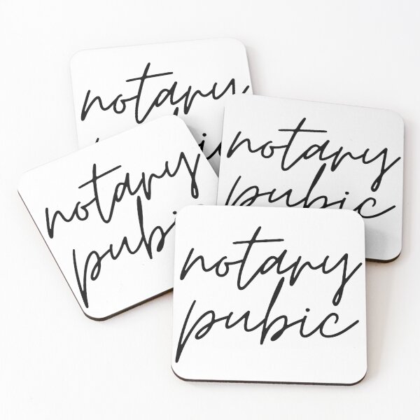 Item preview, Notary Public designed and sold by Lohnniegreen.