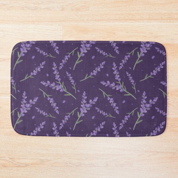 Item preview, Dark lavender watercolor pattern designed and sold by Fridayscorner.