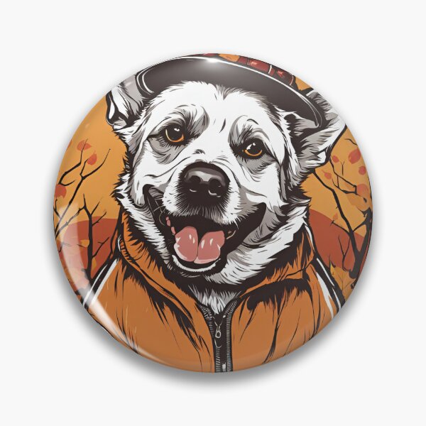 Item preview, Spooky Pup in a hat designed and sold by katgosnice.