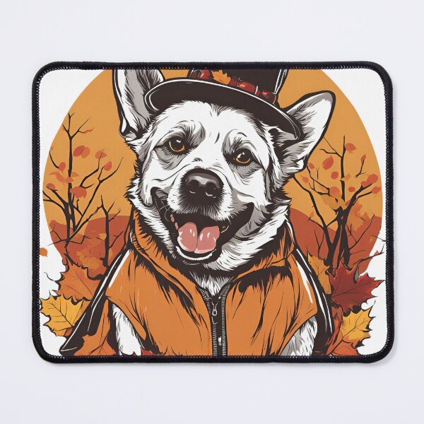Item preview, Spooky Pup in a hat designed and sold by katgosnice.