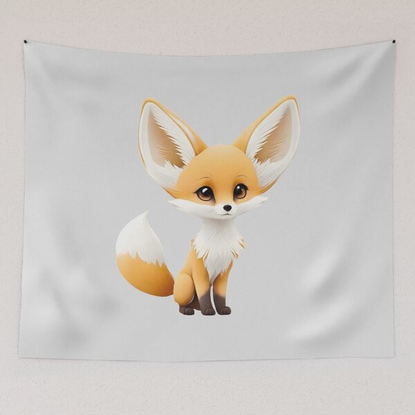 Item preview, Adorable Fennec Fox Illustration designed and sold by Delamoon.
