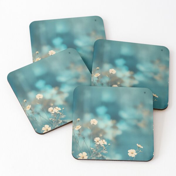 Item preview, Cyanotype style photography print floral #5 designed and sold by Ilikeiwantilove.