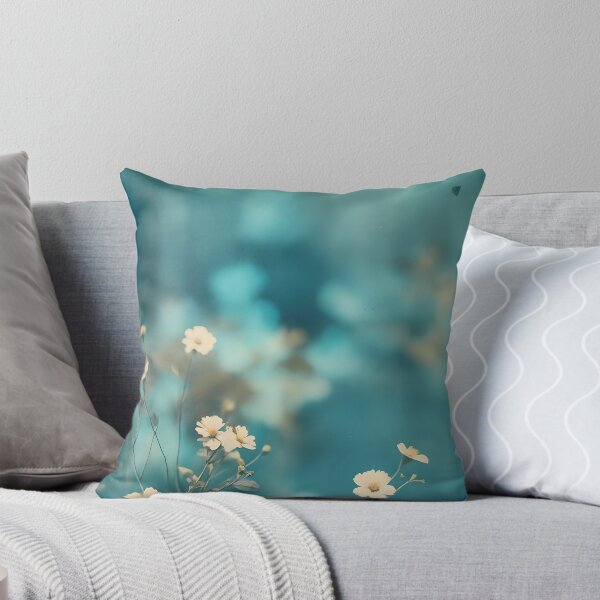 Item preview, Cyanotype style photography print floral #5 designed and sold by Ilikeiwantilove.