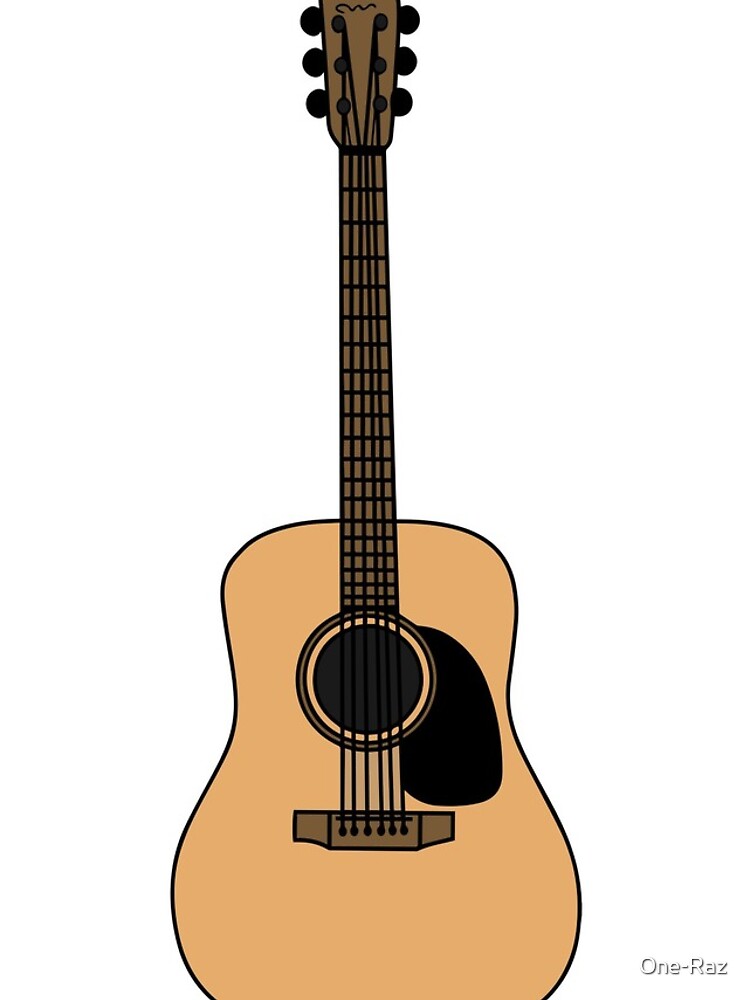 Thumbnail 4 of 4, iPhone Case, Acoustic Guitar designed and sold by One-Raz.