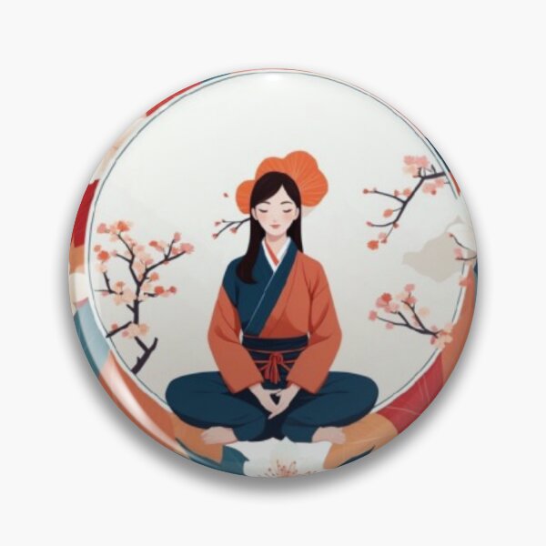 Item preview, Japanese zen garden - yoga motive designed and sold by AlfredSSikula.