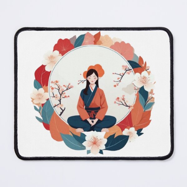Item preview, Japanese zen garden - yoga motive designed and sold by AlfredSSikula.