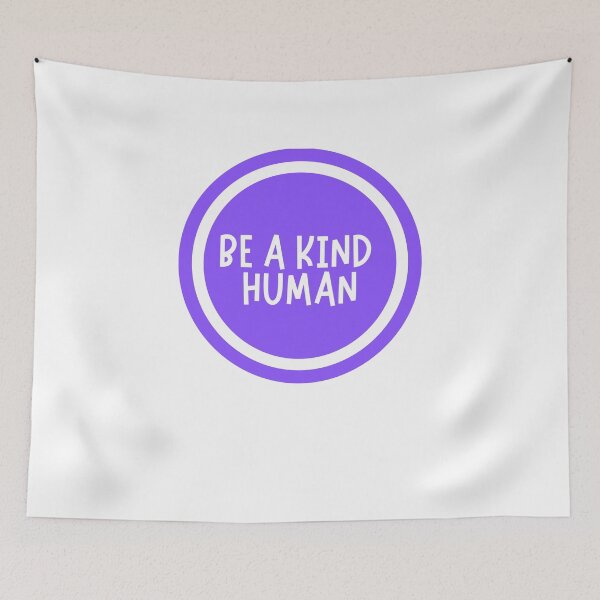 Item preview, Be A Kind Human  designed and sold by CharmStudio.