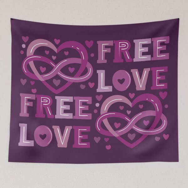 Item preview, Polyamory Symbol - Magenta designed and sold by JoanNinjaHen.