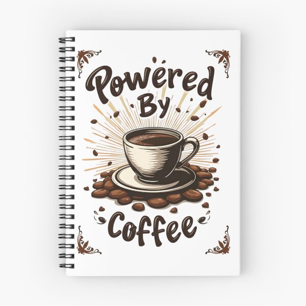 Item preview, Powered by Coffee designed and sold by Ismartista.
