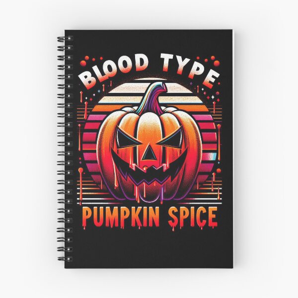 Artikelvorschau, Blutgruppe Kürbis Gewürz Halloween Design entworfen und verkauft von dimitrisbar.