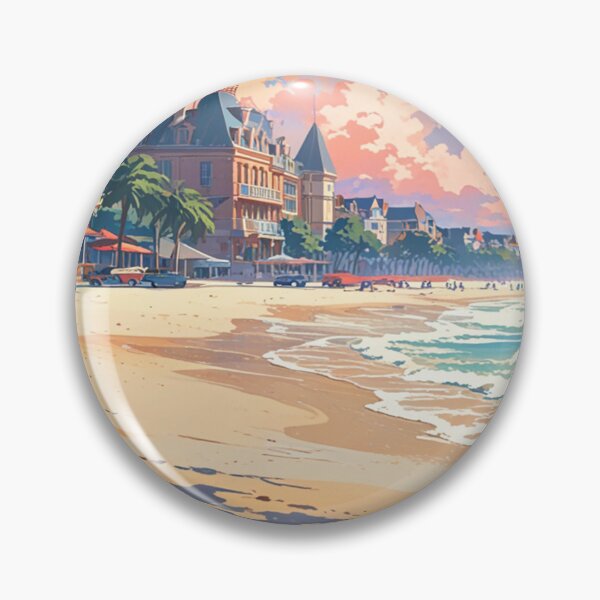 Item preview, Deauville, France, Beautiful Beach View designed and sold by Worldscape Wonders.