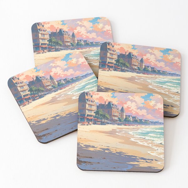 Item preview, Deauville, France, Beautiful Beach View designed and sold by Worldscape Wonders.