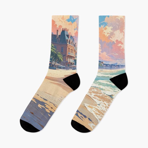 Item preview, Deauville, France, Beautiful Beach View designed and sold by Worldscape Wonders.