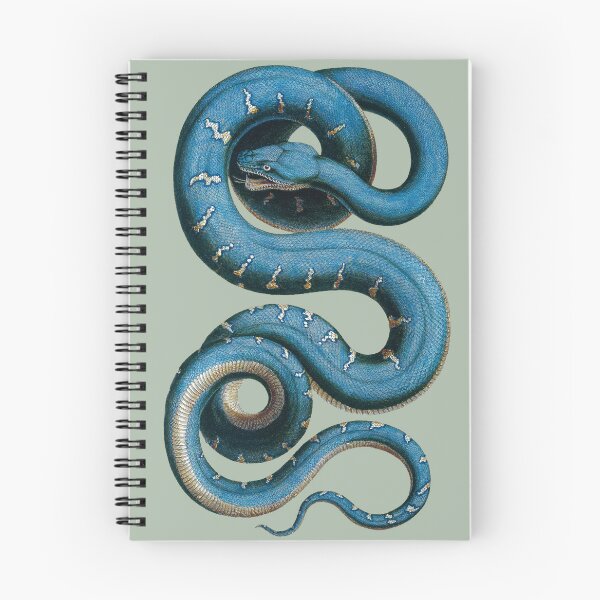 Item preview, Big blue snake with white markings. designed and sold by claireseyeview.