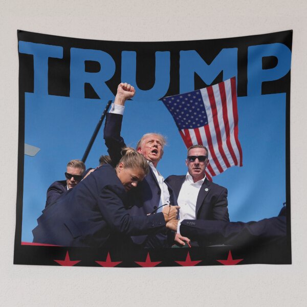 Item preview, Trump Assassination Attempt designed and sold by Mahmoud Salah.