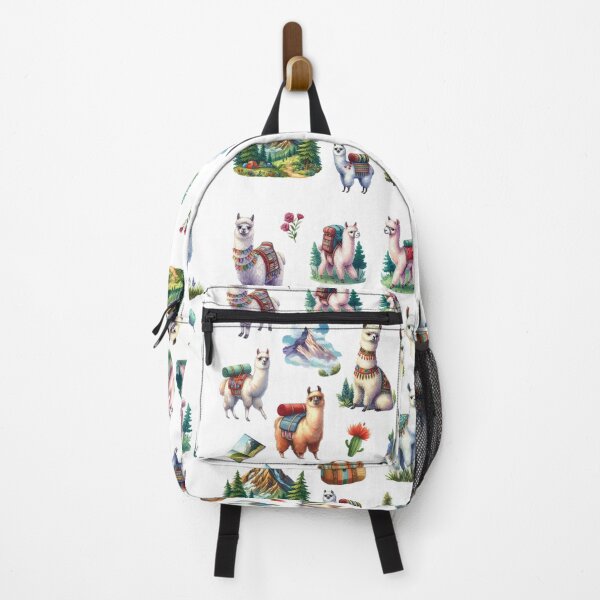 Item preview, Llama Adventure Stickers | Cute Mountain Treks & Cozy Llamas designed and sold by FlowerMyLove.