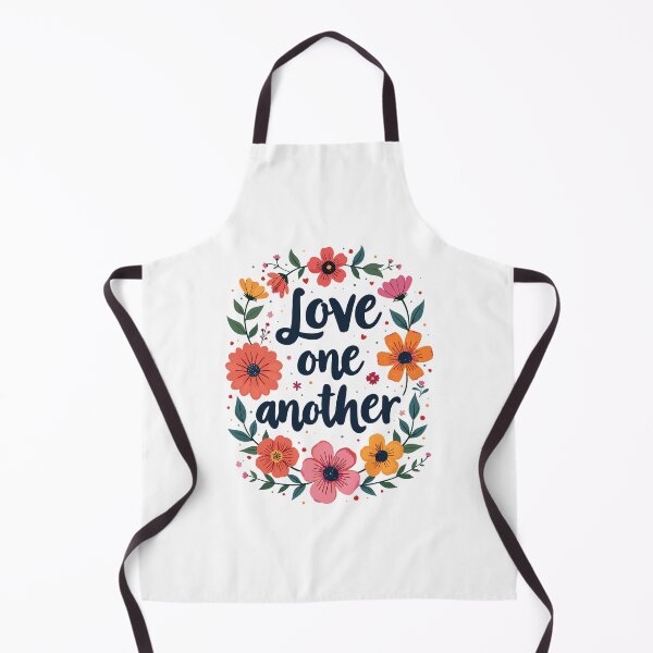 Item preview, Love One Another Christian Quote Floral Flower Design designed and sold by Art-Jiyuu.