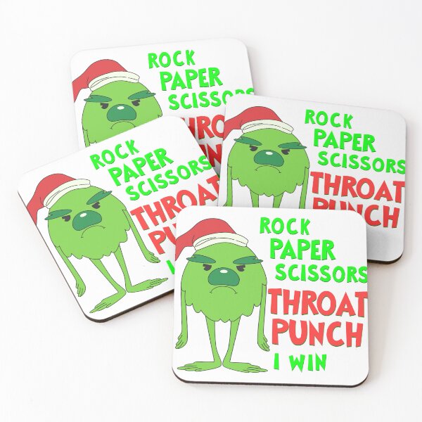 Item preview, ROCK PAPER SCISSORS THROAT PUNCH designed and sold by TommyTsunami.